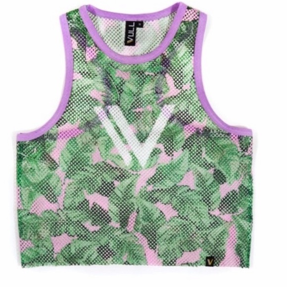 Born Primitive Tops - BNWT VULL SPORT JERSEY CROP TANK SZ M